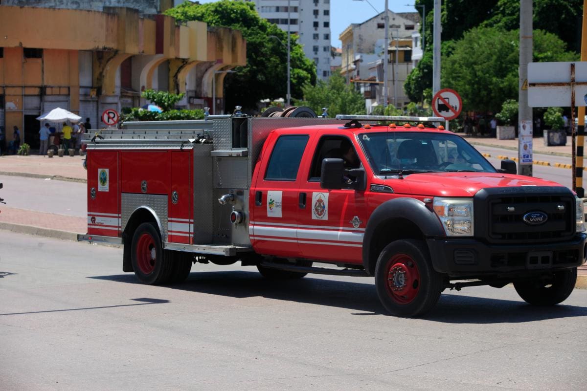 Las 10 emergencias que más atiende el Cuerpo de Bomberos de Cartagena