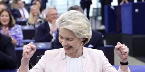 Ursula von der Leyen, reelegida como presidenta de la Comisión Europea