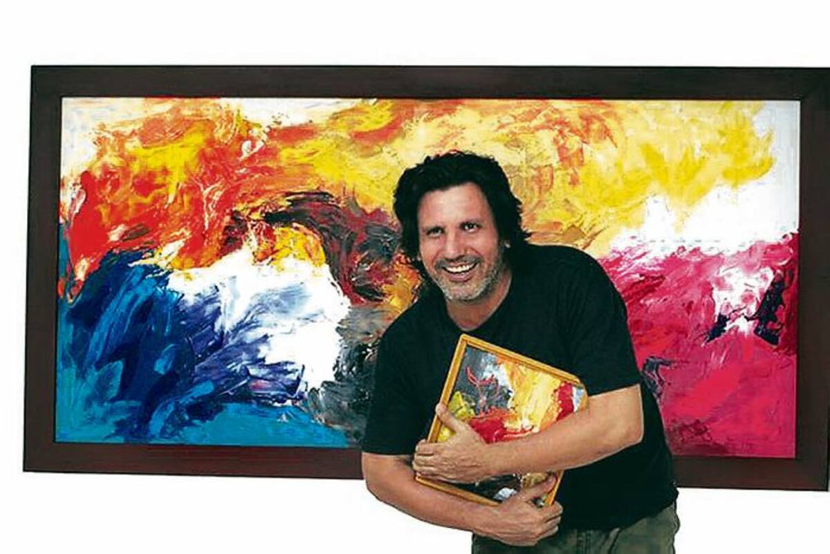 El artista Aldo Hollmann FOTO: CORTESÍA
