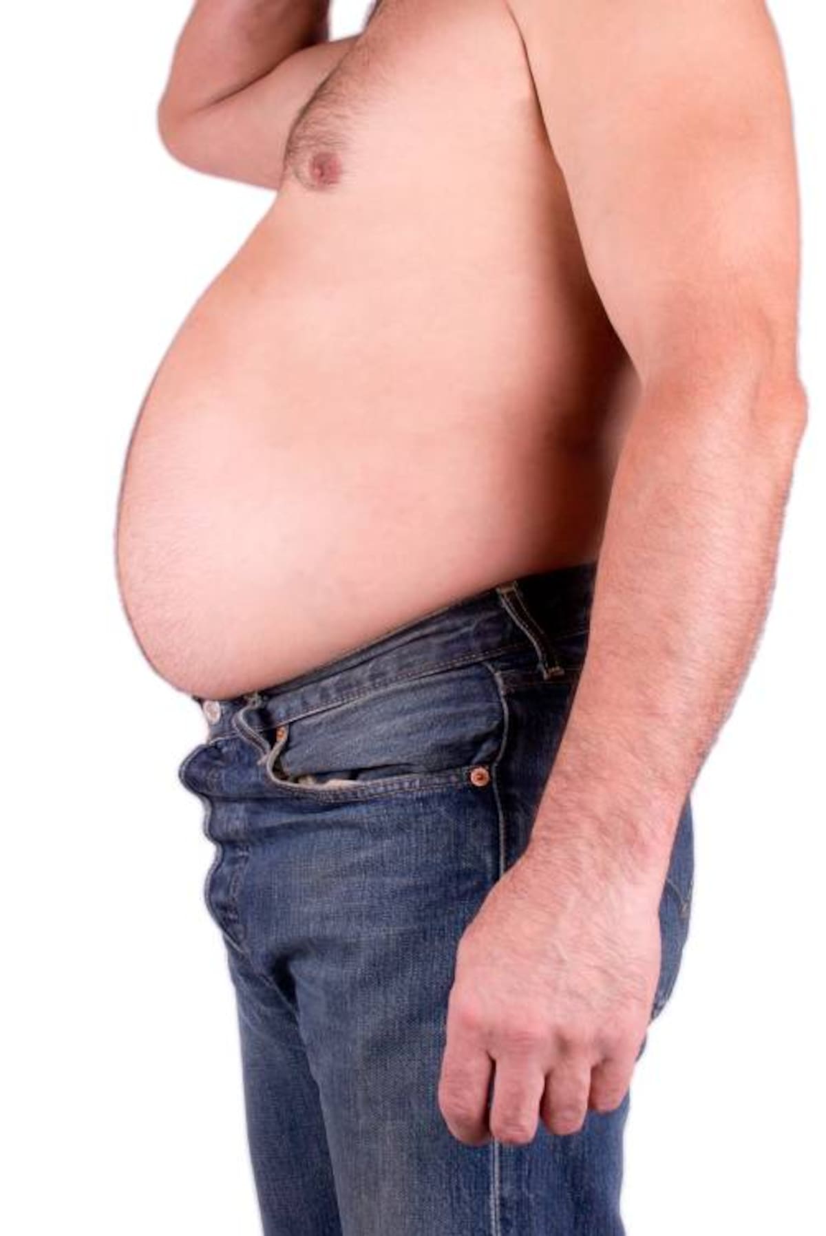 La alerta empieza cuando la circunferencia de la cintura mide más de 90 centímetros. 123 ROYALTY FREE