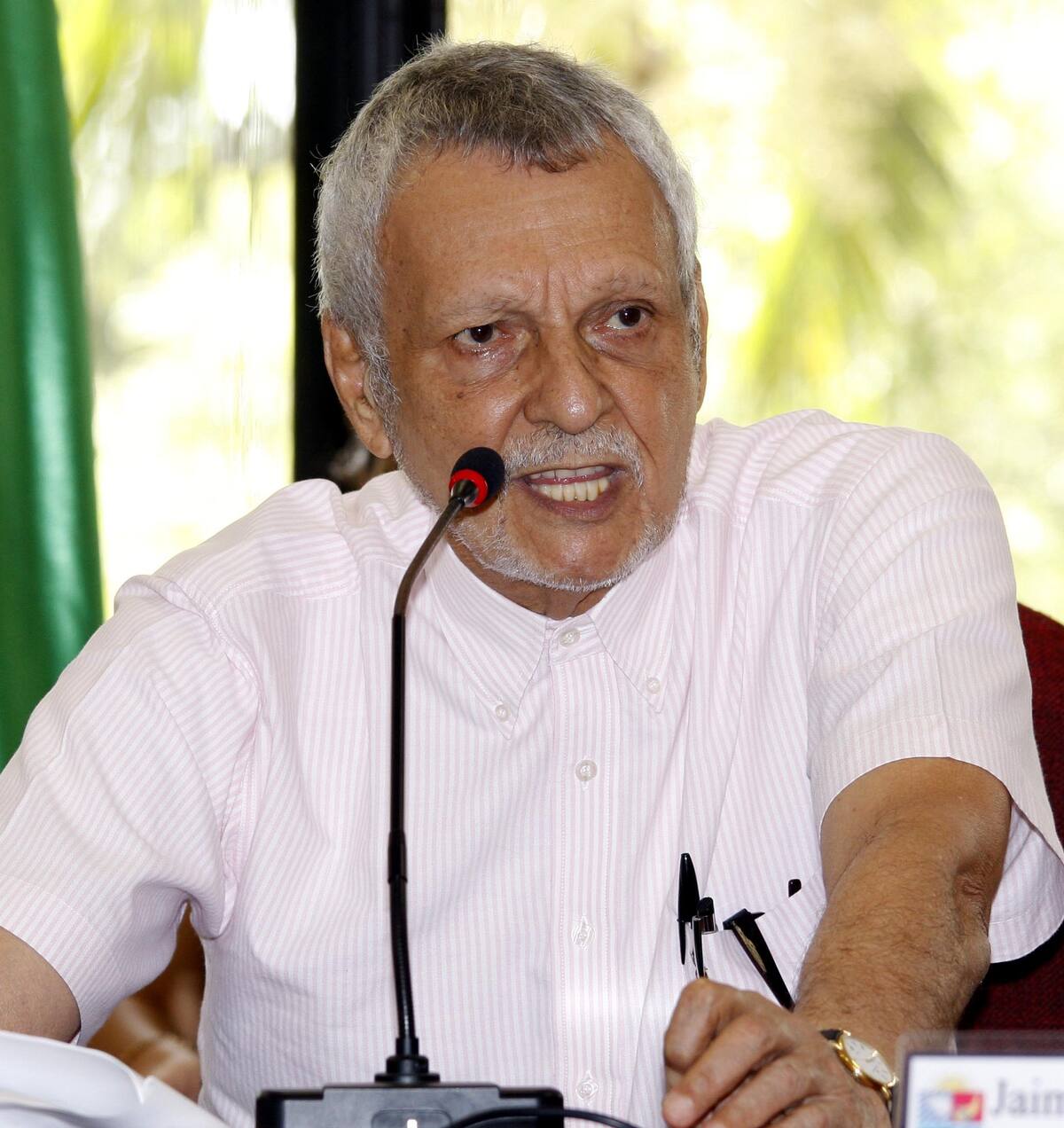 El gobernador de Sucre, Julio Guerra Tulena, dijo que defenderá su mandato hasta el último día. Archivo