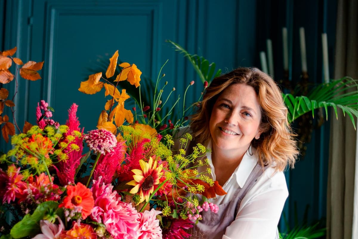 Sally Hambleton, la florista de grandes eventos en Europa
