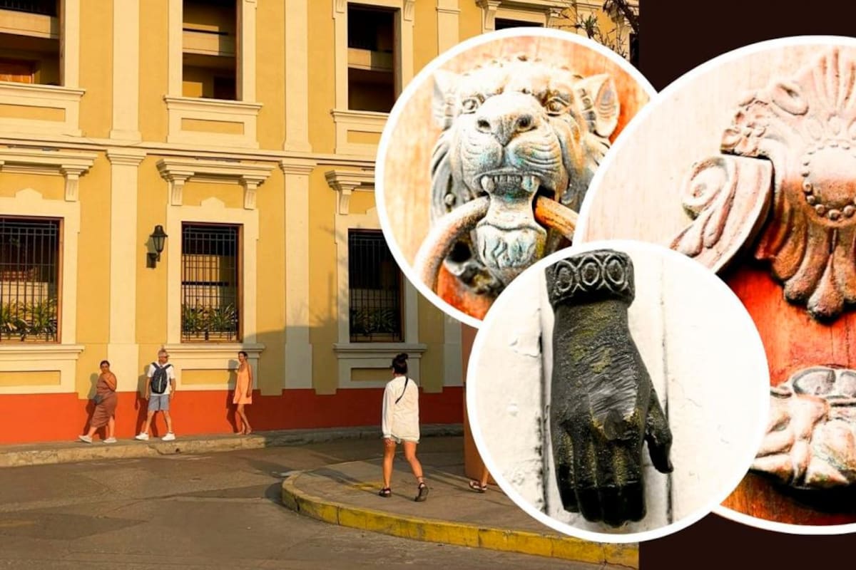 El mensaje detrás de las aldabas de animales en las casas del Centro de Cartagena