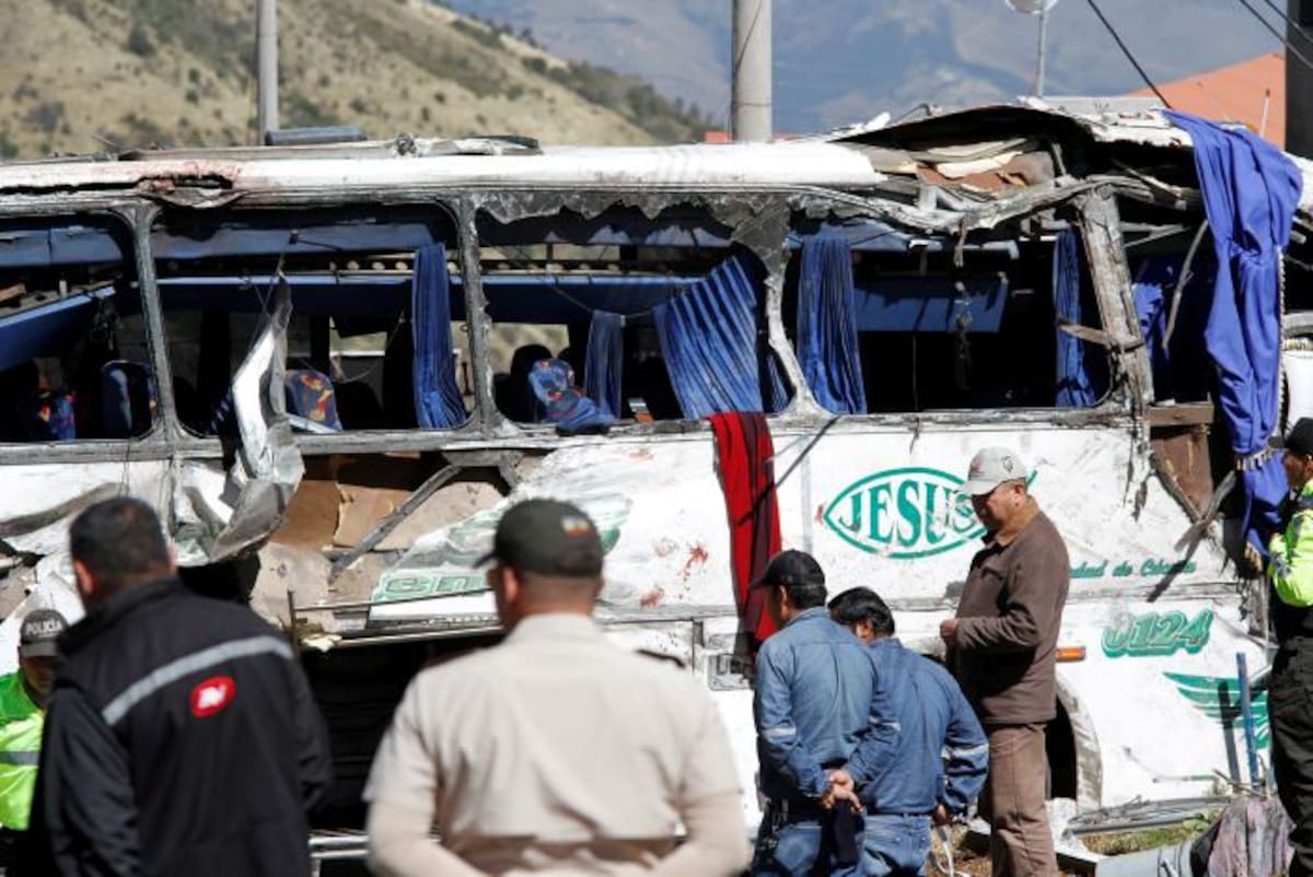 El siniestro dejó como resultado 24 víctimas mortales de los cuales 19 son colombianos. AP