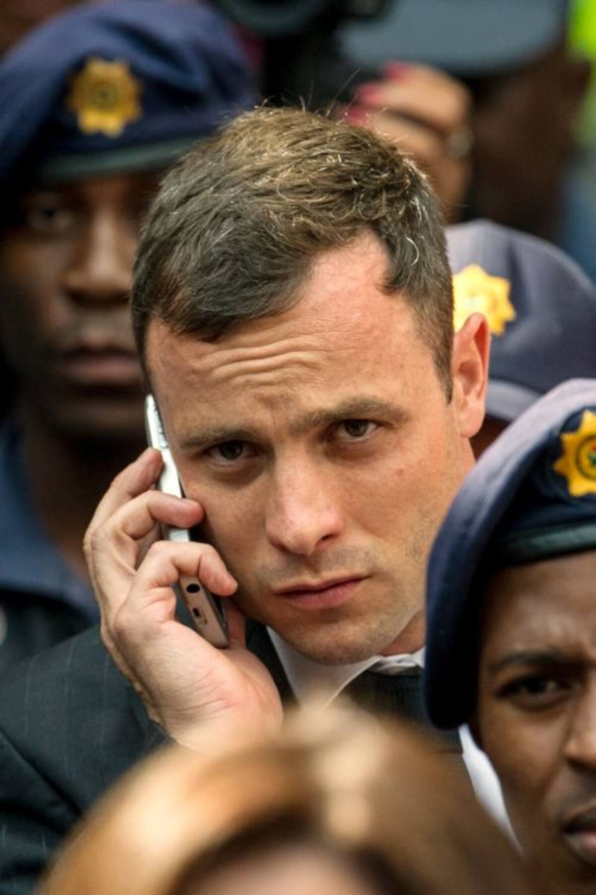 Oscar Pistorius. AFP MUJAHID SAFODIEN
