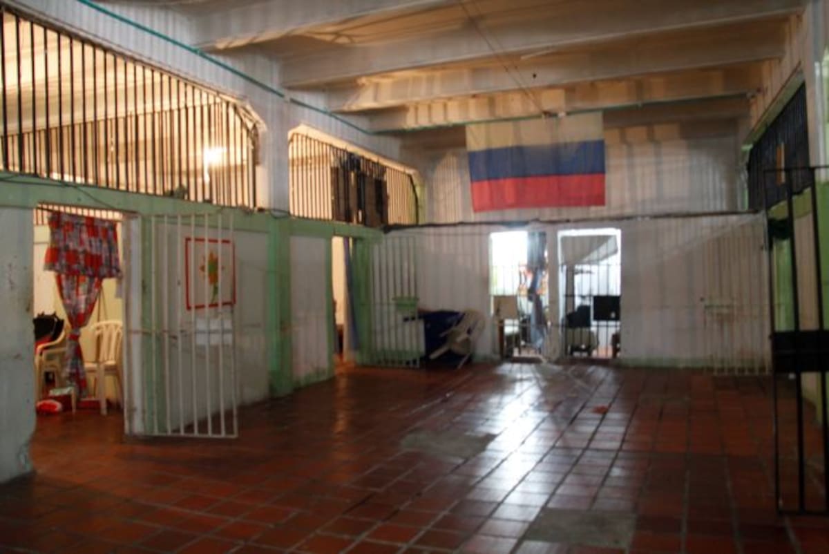 Interior de la cárcel de San Diego en Cartagena. Archivo.