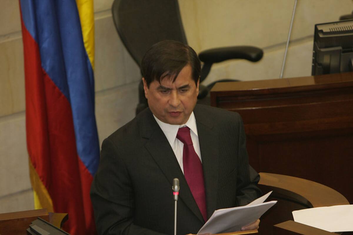 Juan Fernando Cristo, presidente del Congreso de la República. COLPRENSA