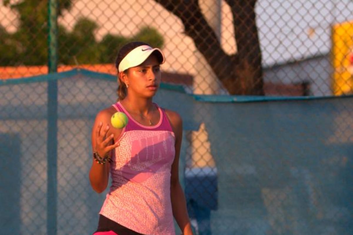 Por el tenis, Nicole Gómez se va a estudiar en Estados Unidos