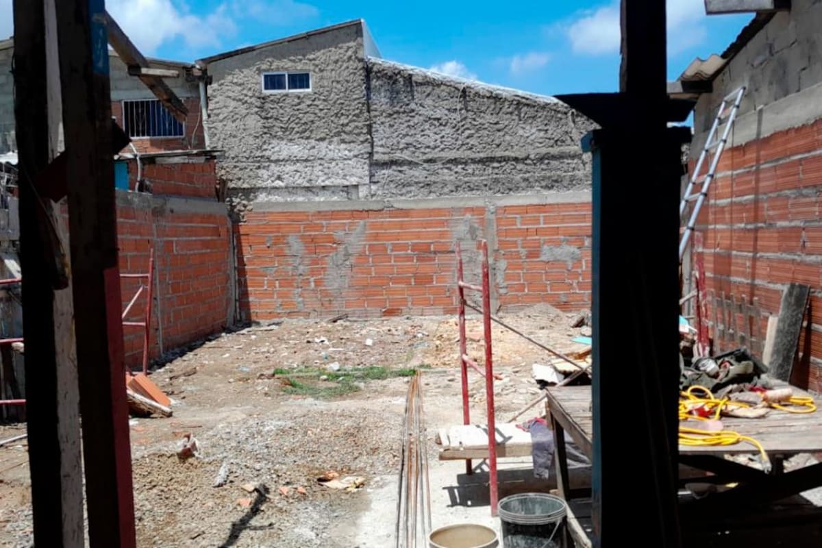 ¡Bravo! Construyen gimnasio de boxeo en el barrio La Esperanza de Cartagena