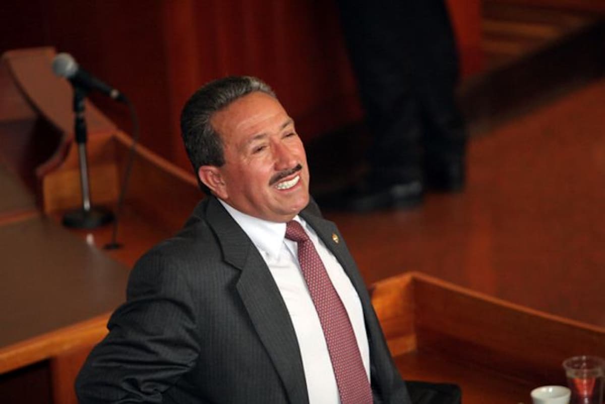 Hugo Aguilar, ex gobernador de Santander. COLPRENSA