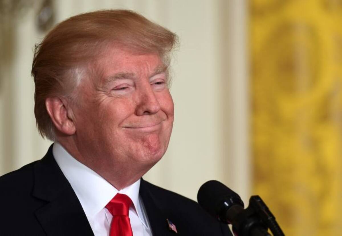 Donald Trump, presidente de Estados Unidos. AP