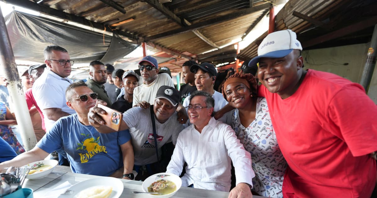 Video: Gustavo Petro sorprendió bailando champeta en Cartagena