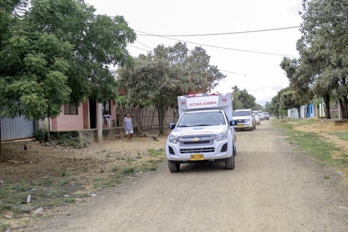 La ambulancia de Hatoviejo hace parte de las 37 entregadas por la Gobernación de Bolívar y contó con una inversión de $163 millones. Cortesía