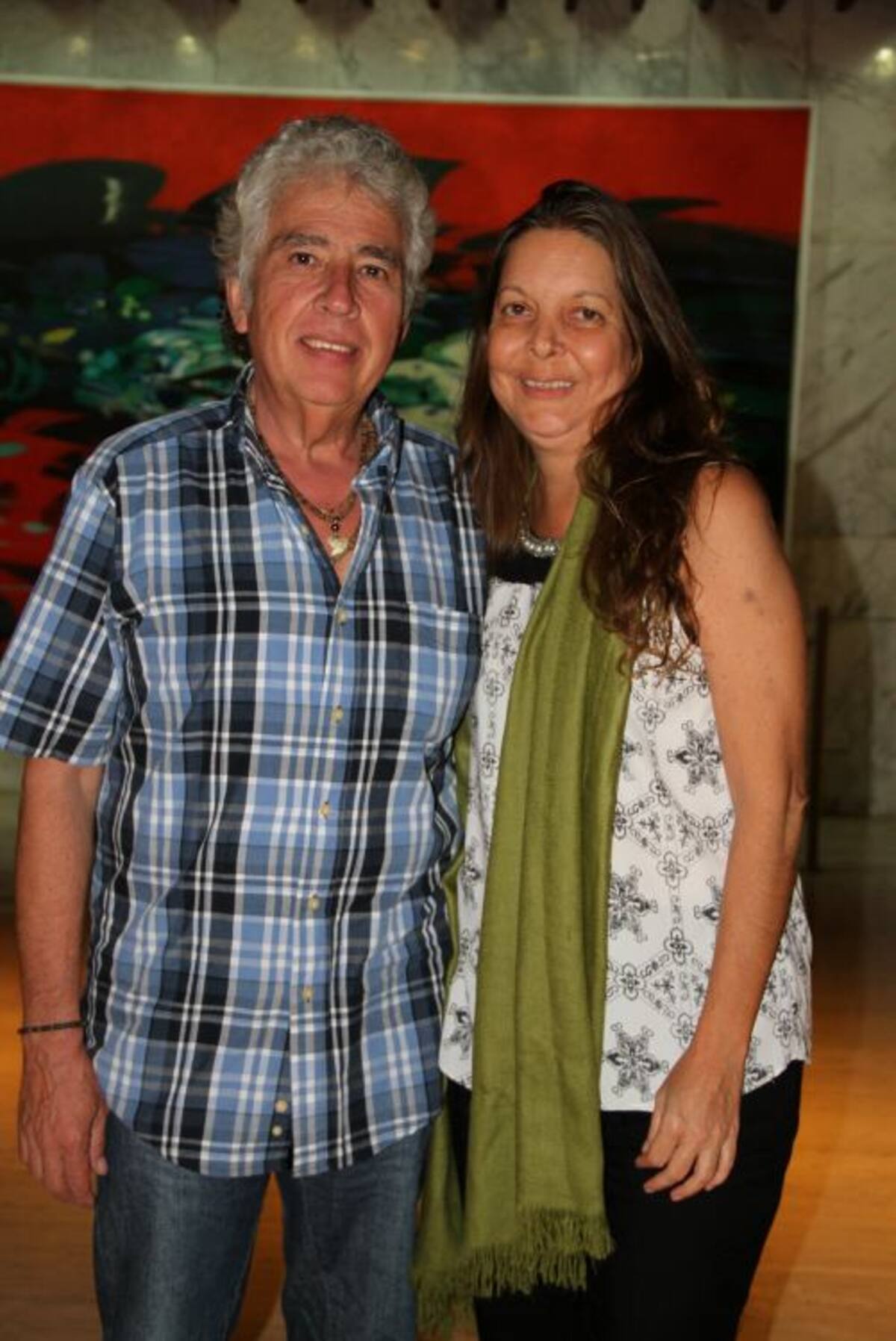 Roberto Piñeres y Ana María Andrade.