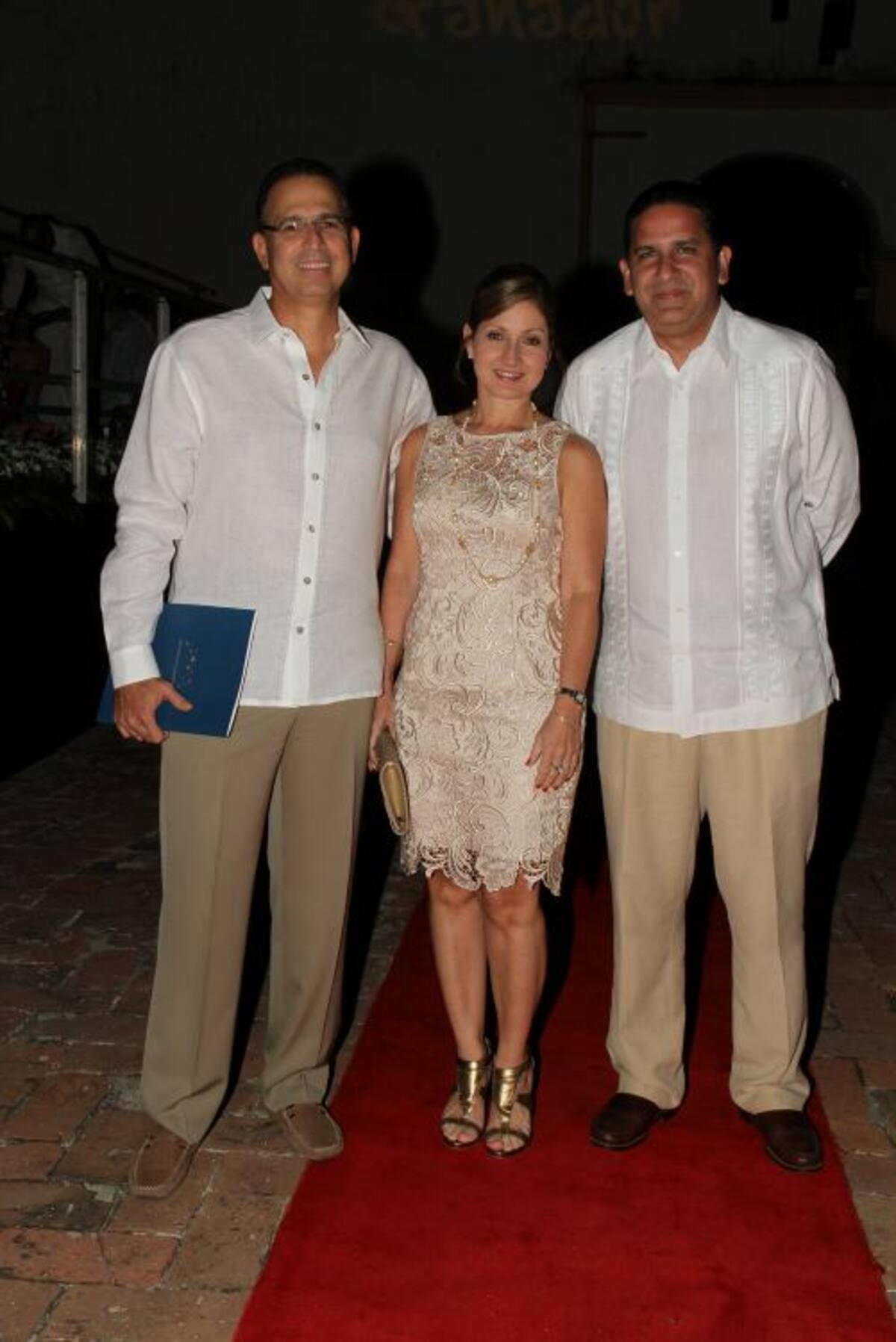 Gabriel Galvis, Silvia Jiménez y Juan Carlos Gossaín.