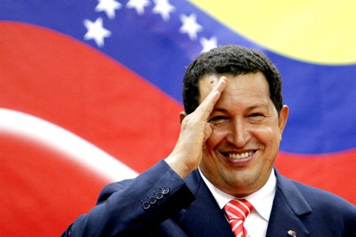 Hugo Chávez, exmandatario venezolano. AP