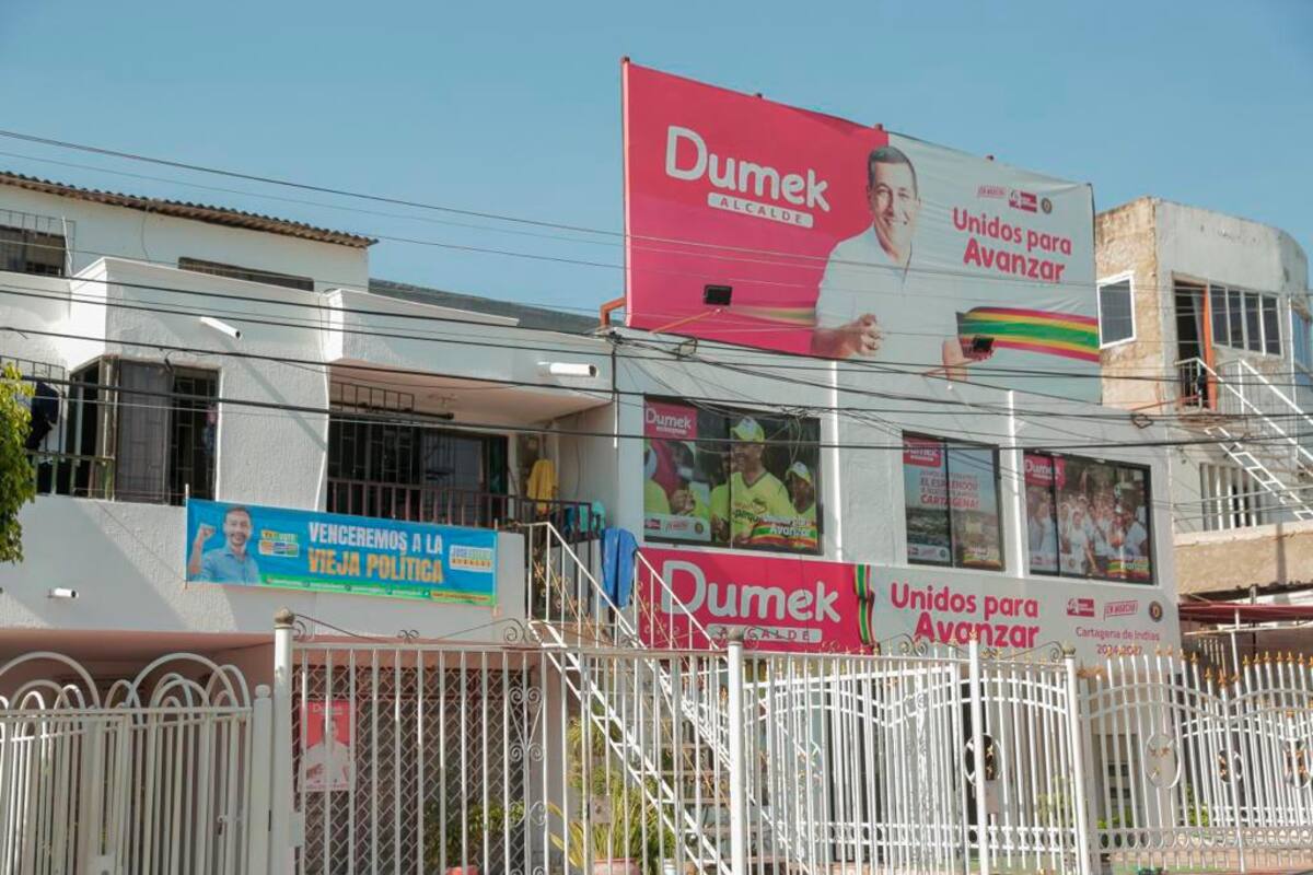 Curiosidades: en el primer piso están con Dumek y en el segundo con José