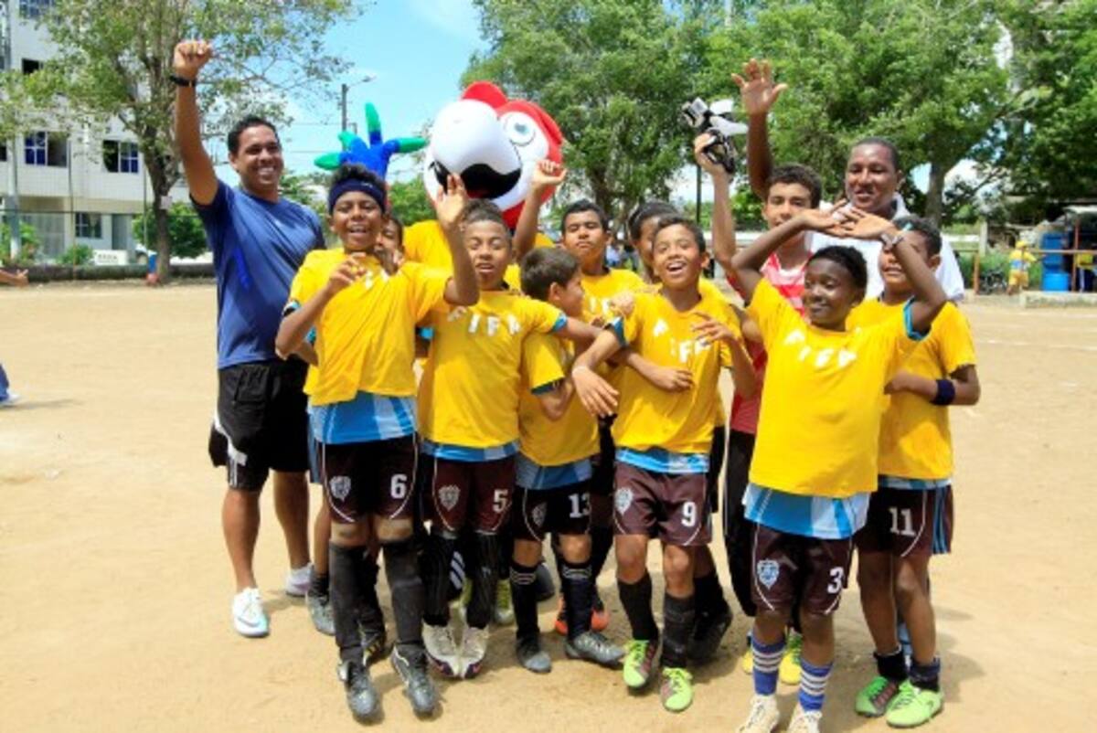 Ecuador (Comfenalco) ganó el Mundialito de Fútbol Fifa que se realizó en Cartagena. Julio Castaño/El Universal