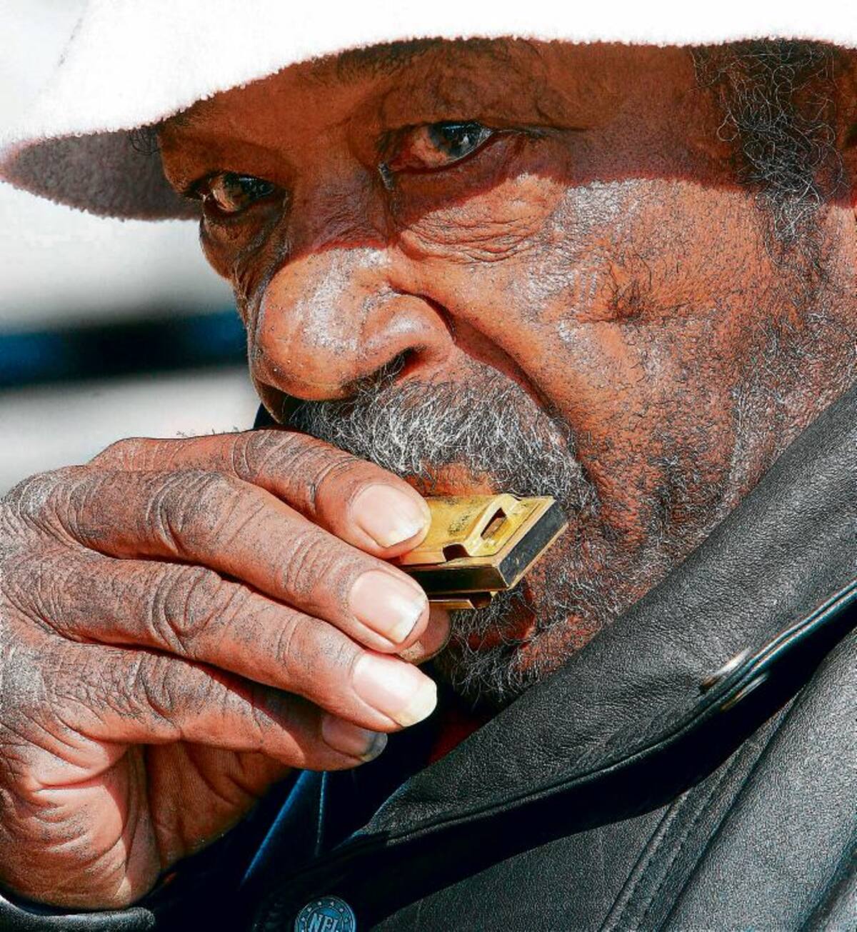 Foto ilustración del viejo Cecilio. RIC FELD - AP