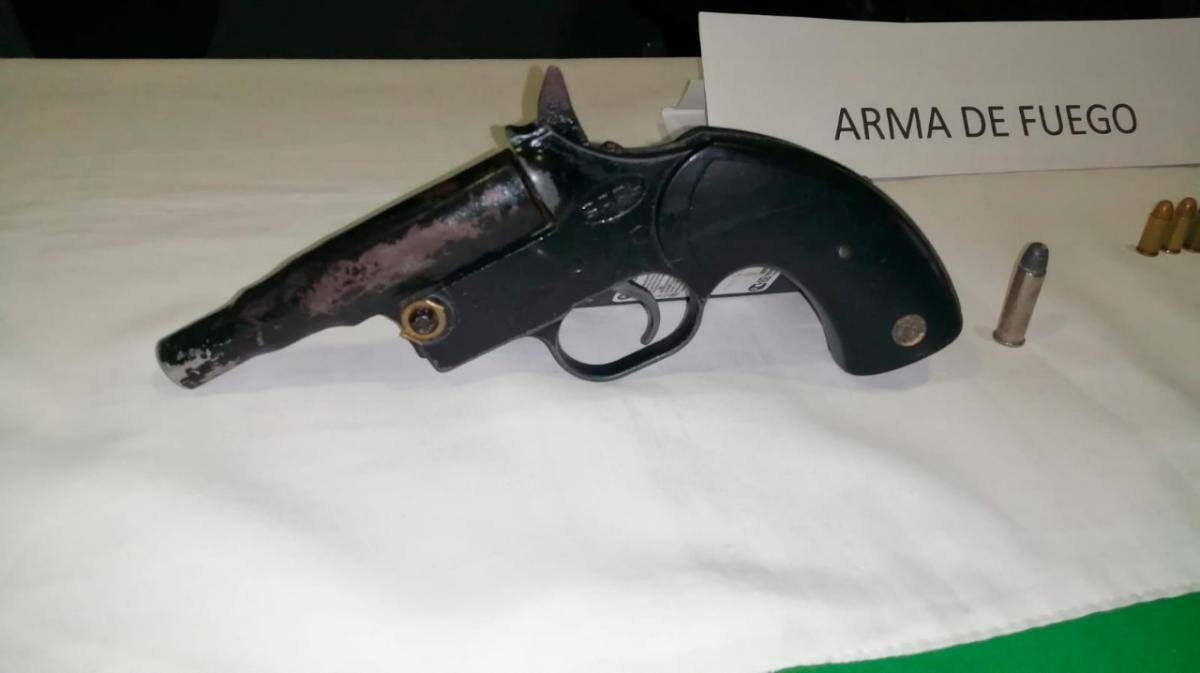 Arma de fuego modificada.