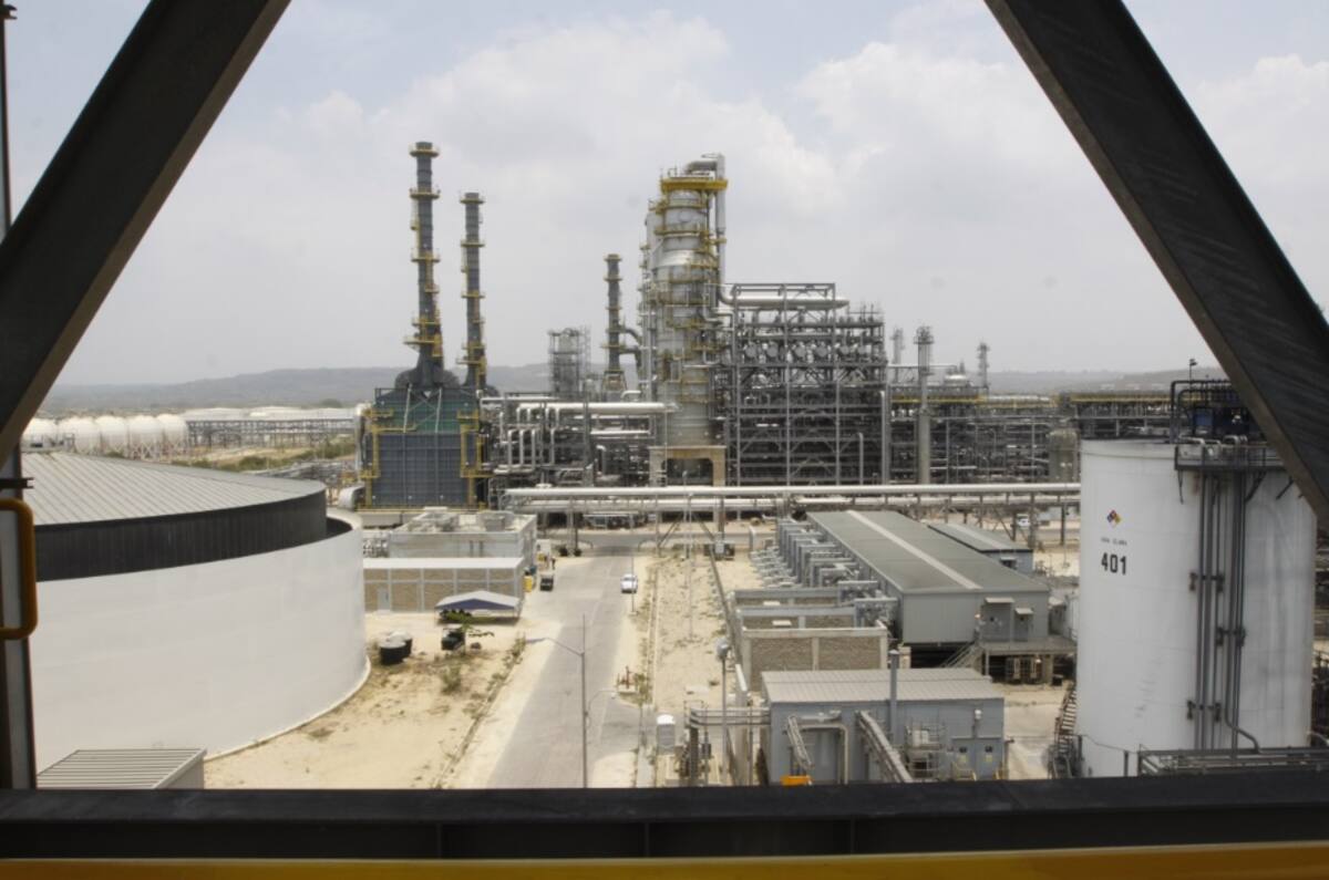 Refinería de Cartagena. COLPRENSA