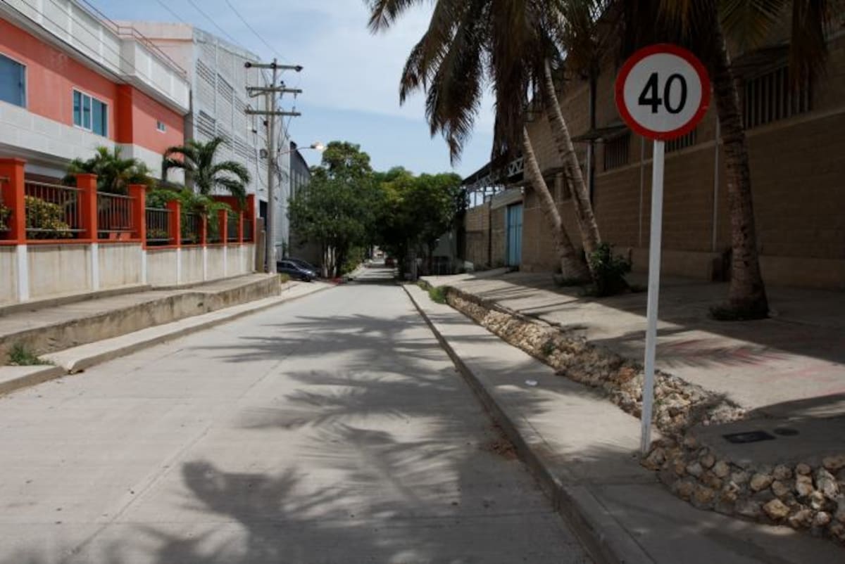 Así luce ahora la calle 10 en Nuevo Campestre, sin controles de acceso. //Oscar Díaz.