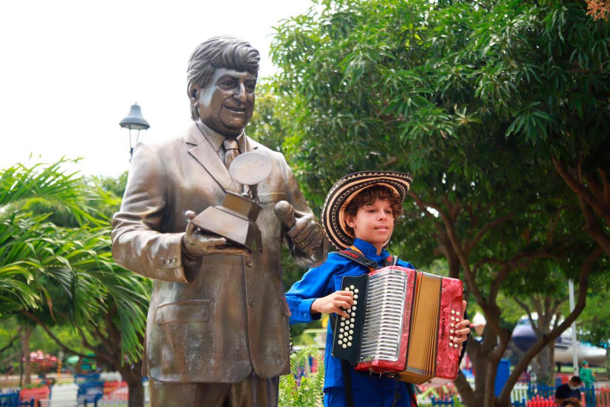 Jorge Oñate ahora tiene un espacio especial en el parque La Provincia
