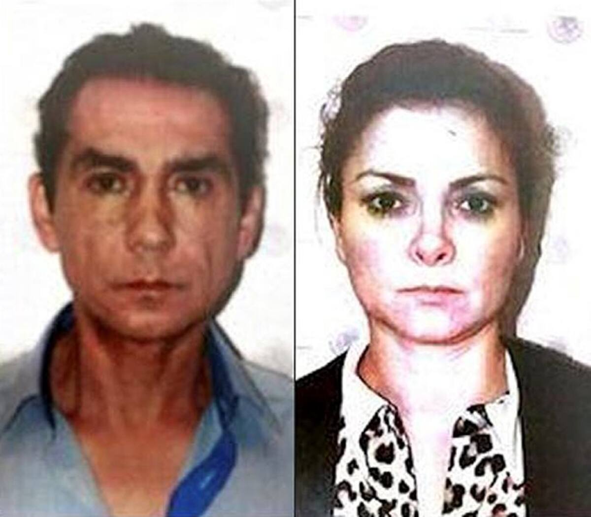 Jose Luis Abarca y María de los Ángeles Pineda. AP