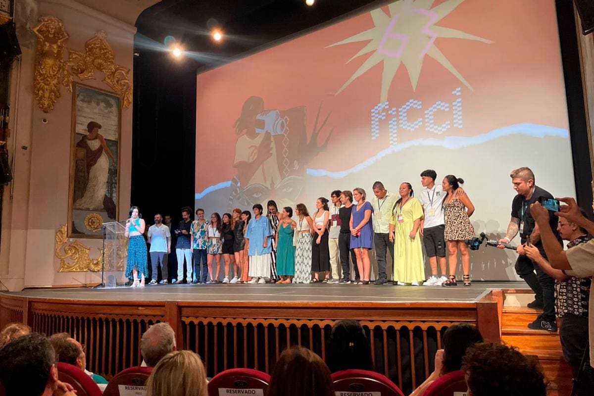 Se alzaron los telones del FICCI en el Teatro Adolfo Mejía