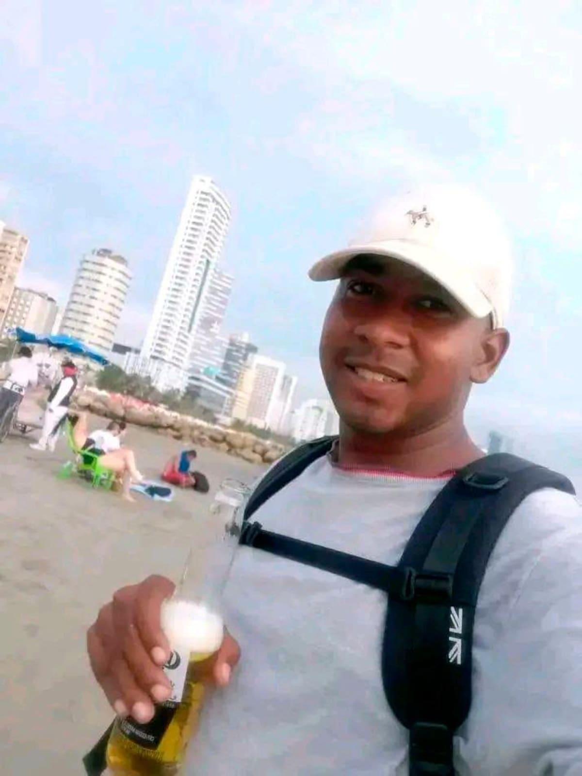 Pedro Luis De la Hoz Cardales, muerto en San Francisco.