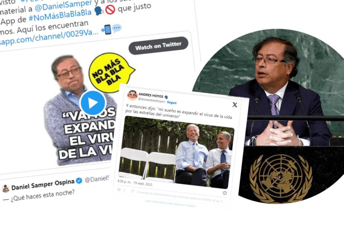 Esta fue la frase de Petro en la ONU que se hizo viral y llenó las redes de memes