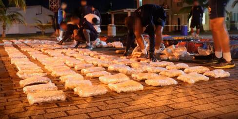 Caen 1,2 toneladas de marihuana: el cargamento más grande en cuatro años