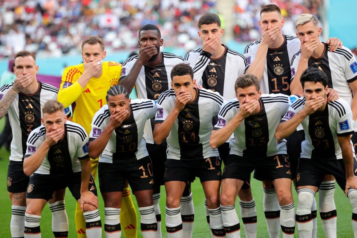 Mundial Qatar: así protestaron los jugadores de Alemania contra la FIFA