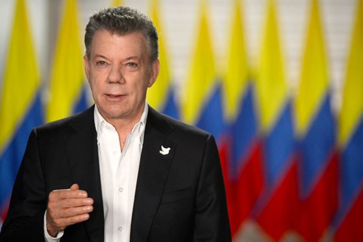 Juan Manuel Santos, presidente de la República. ARCHIVO