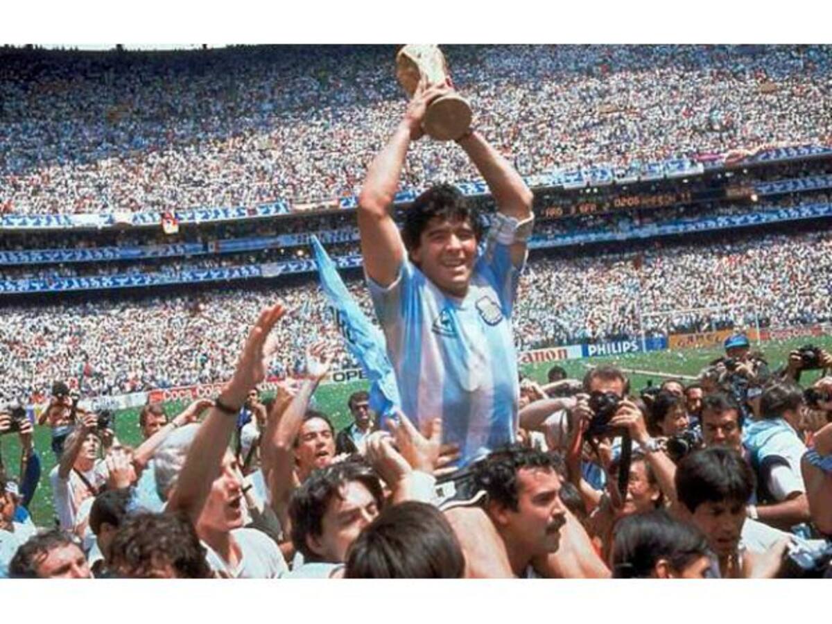 Diego Maradona será muy recordado en este Mundial de Qatar. //ARCHIVO
