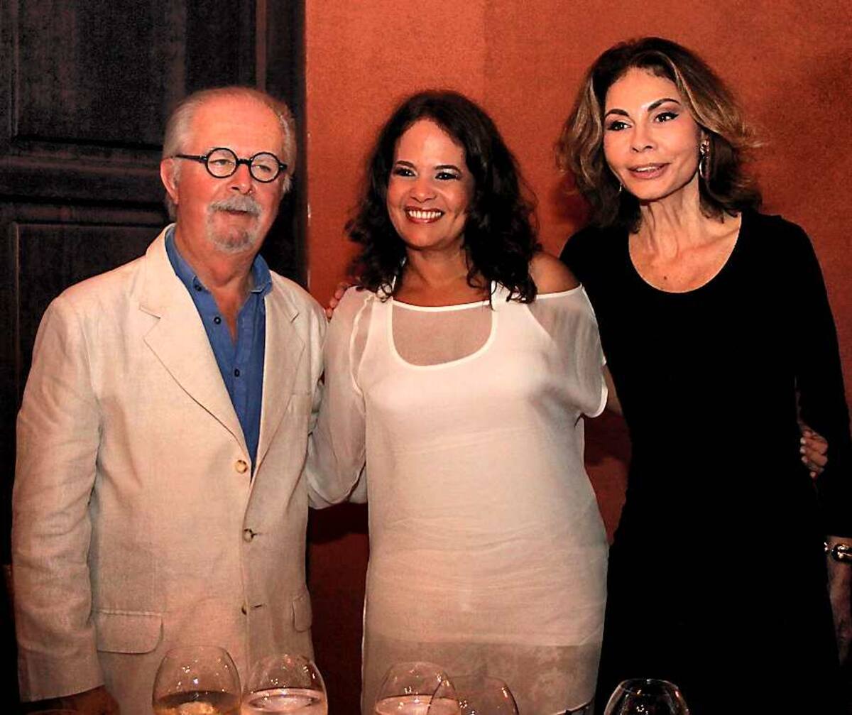 Fernando Botero, la alcaldesa Judith Pinedo y Sophia Vari. fotos MARUJA PARRA/EL UNIVERSAL/