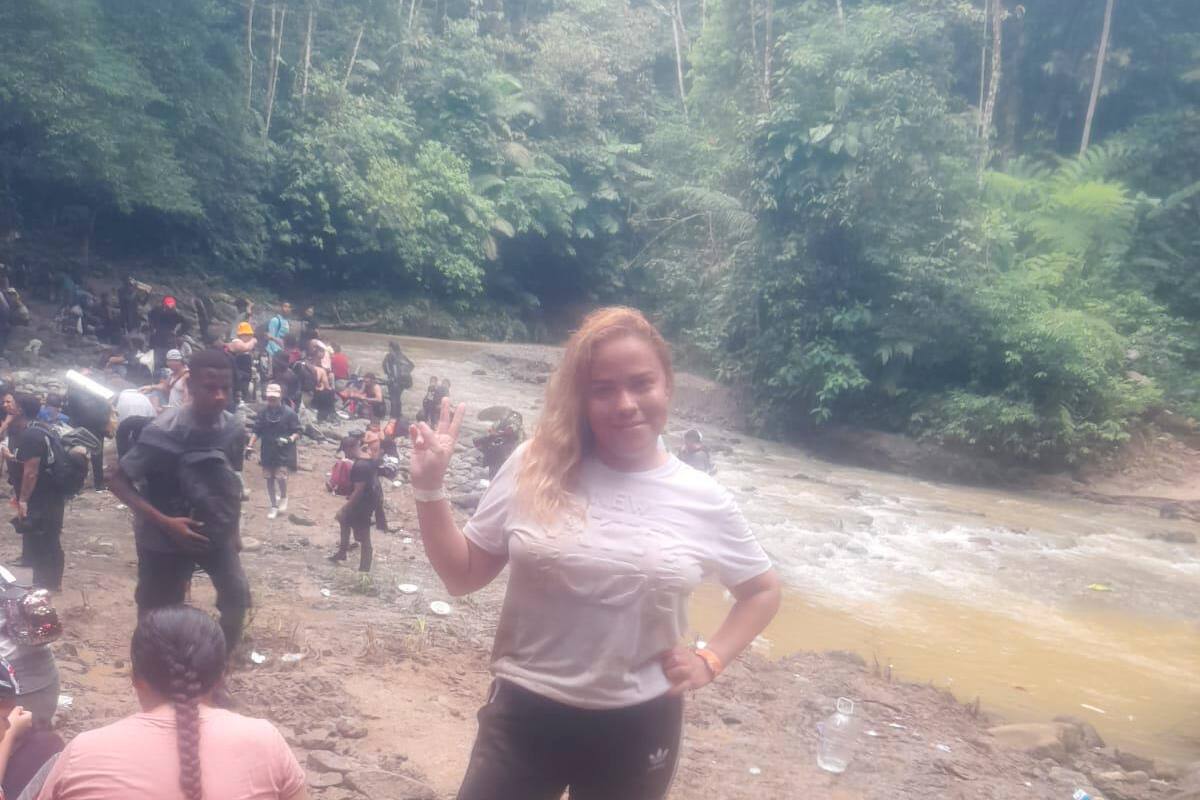 El relato de Keylis, que cruzó de Cartagena a EE.UU por el Darién