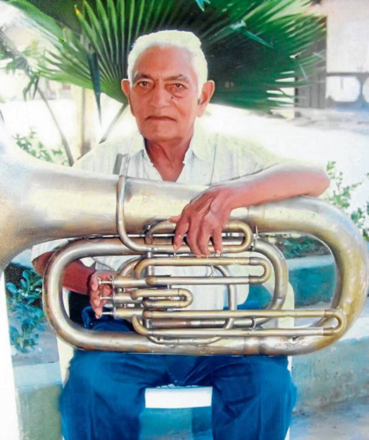 Abraham Heriberto Luna Muñoz, músico fallecido.