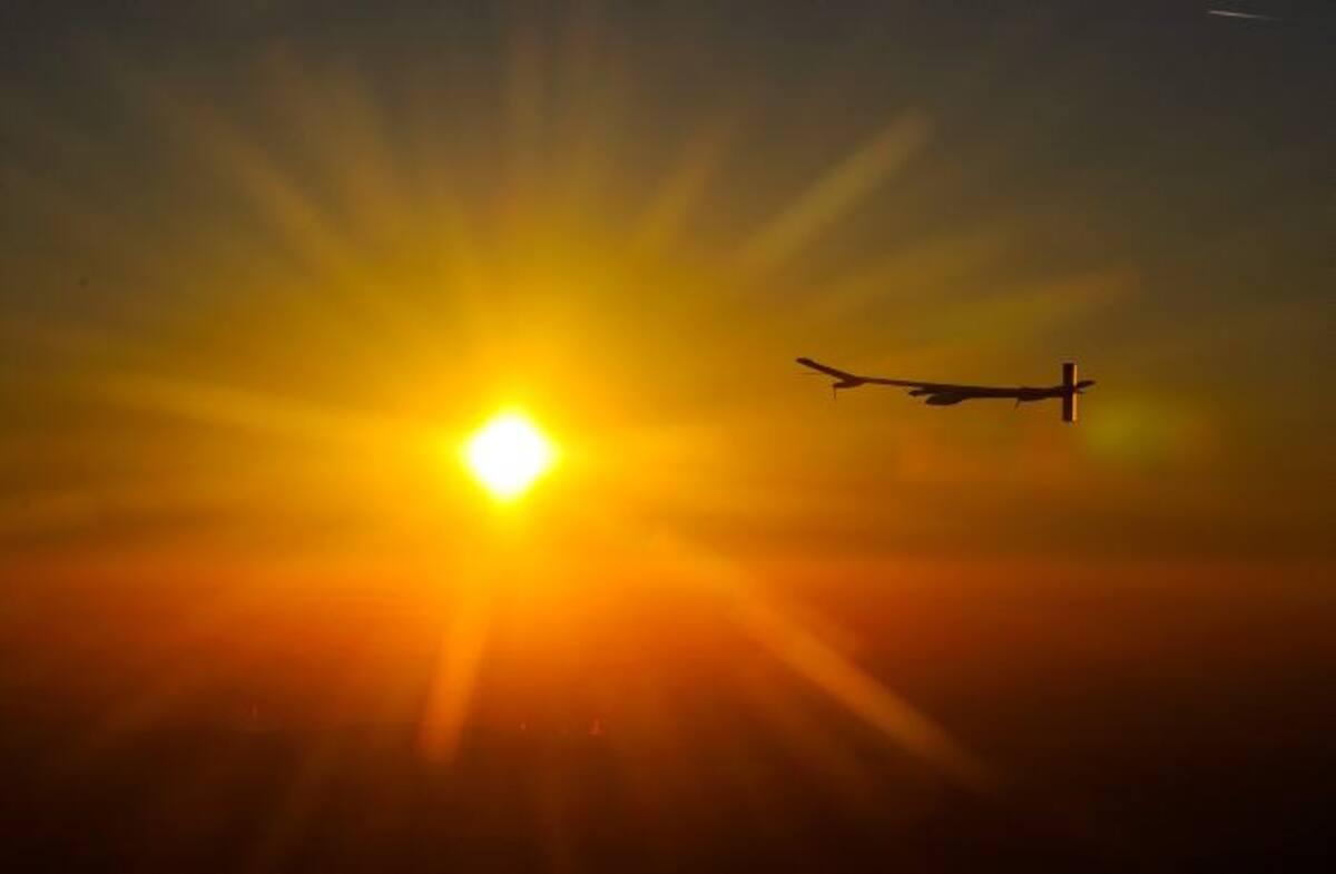Avión solar. AP