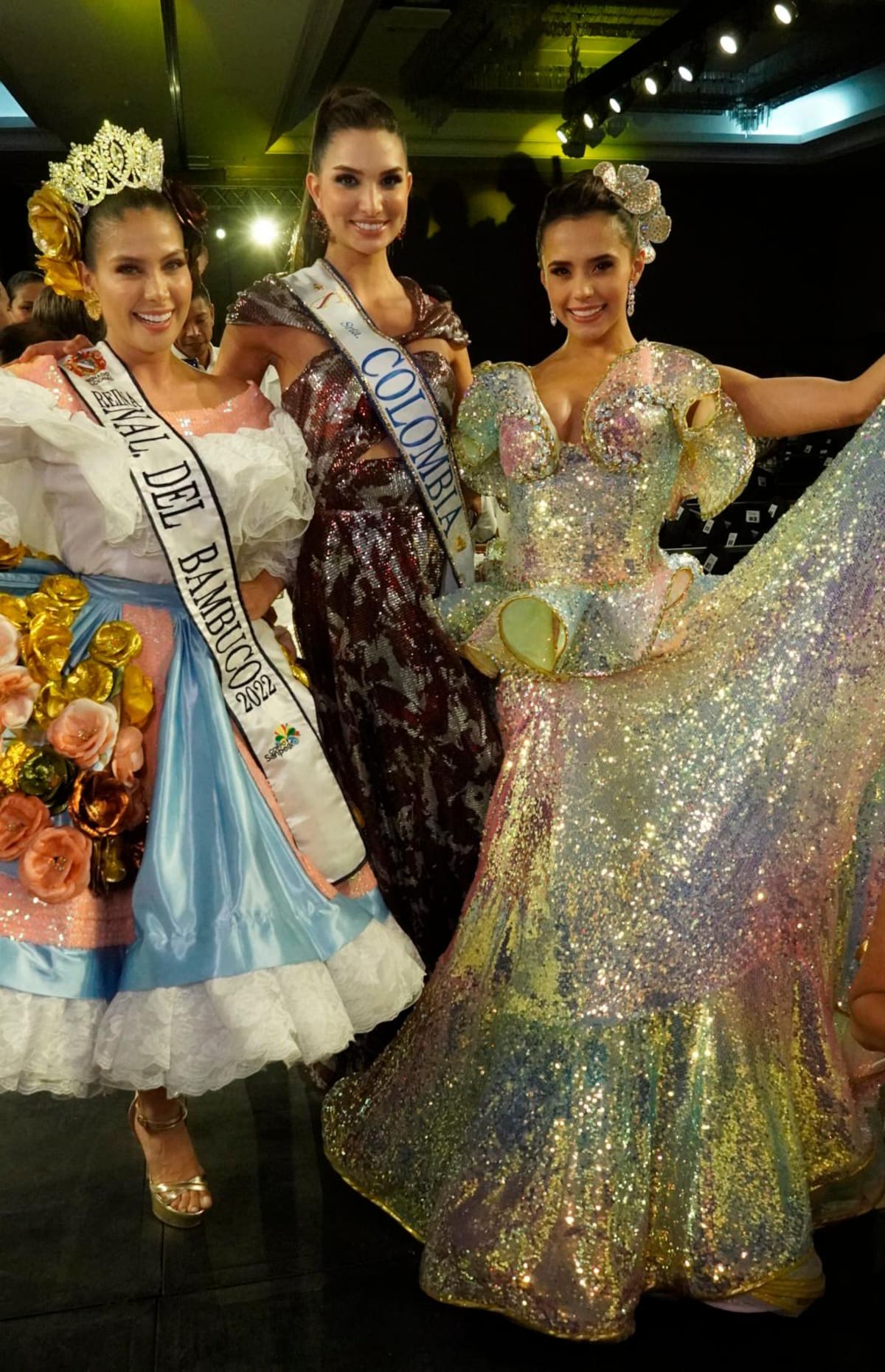 Angie Cañón Moreno, Valentina Espinosa Guzmán y Natalia de Castro González. // Foto: cortesía.