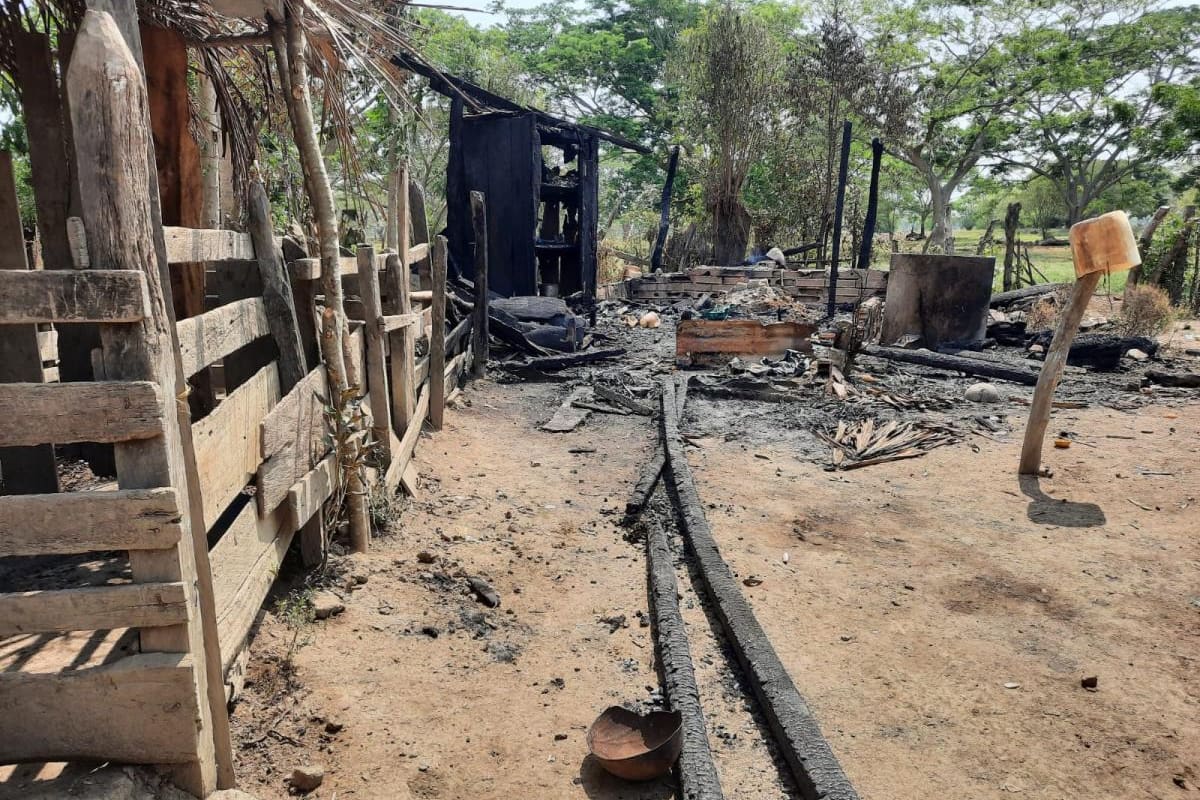 Presuntos extorsionistas habían incinerado una finca en Córdoba