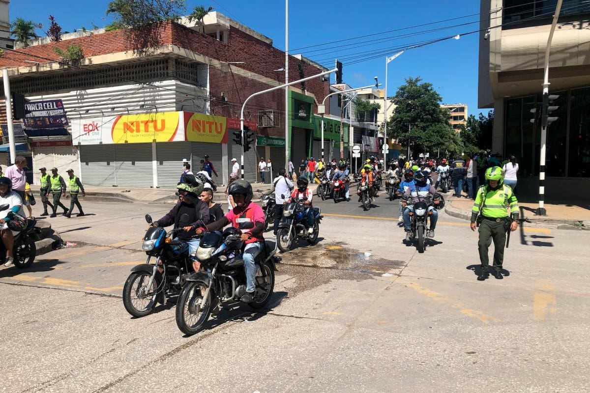 Prorrogan decreto de circulación de motocicletas en Barranquilla