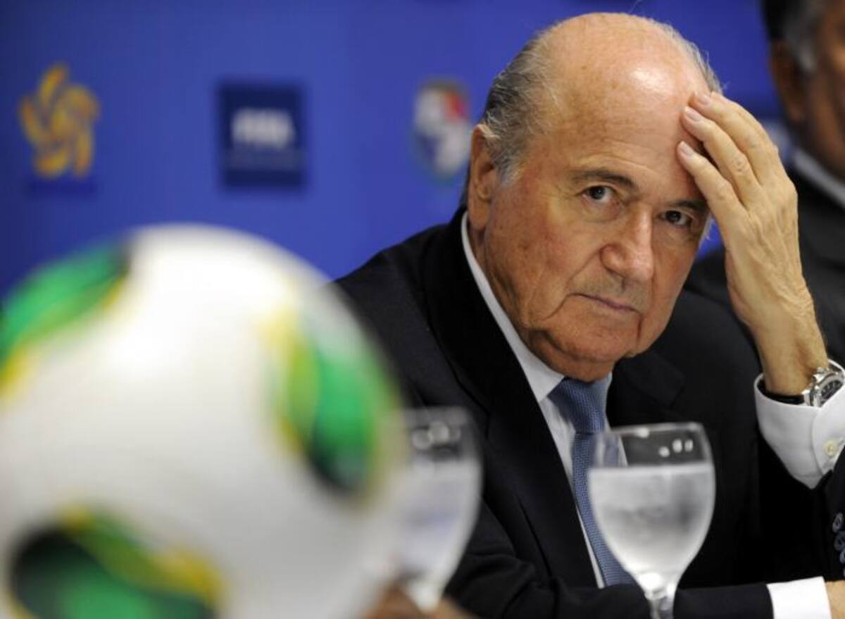 Joseph Blatter. AFP