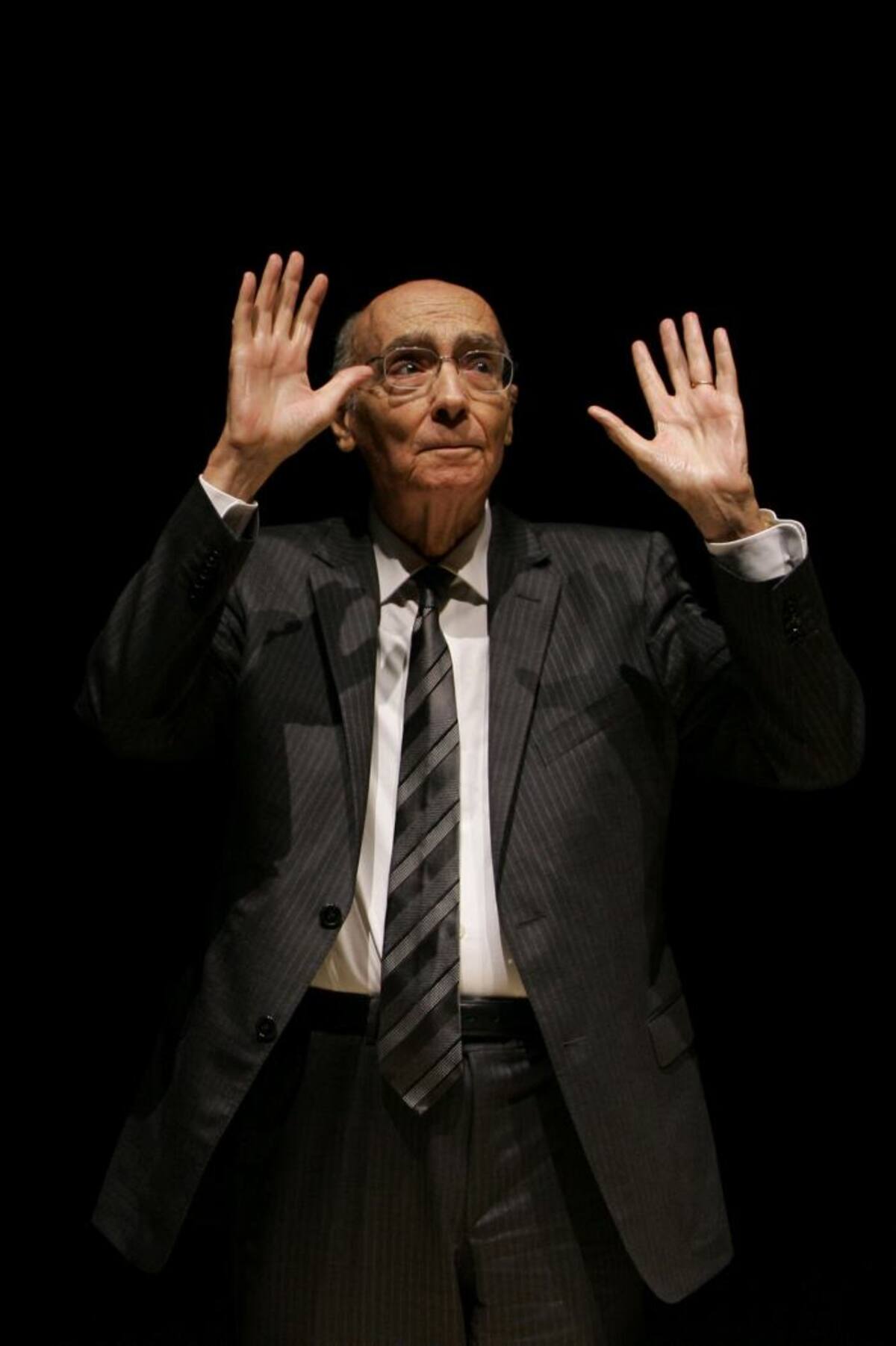 José Saramago, vigencia de un escritor y de una conciencia humanística. Mauricio Lima-AFP