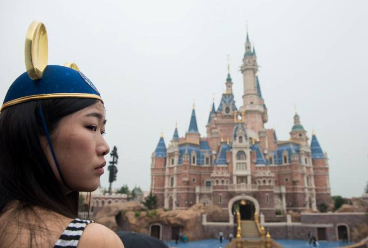Parque Disney en Shangái. AFP JOHANNES EISELE