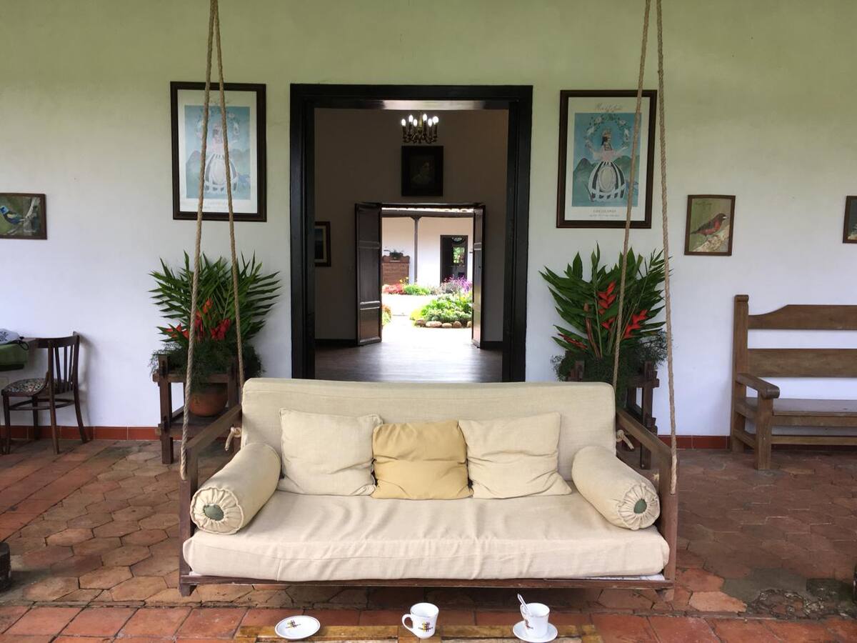Cada rincón de la Hacienda El Roble está lleno de historia y belleza. CORTESÍA.