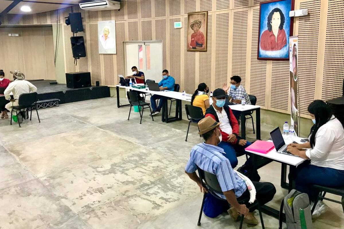 La URT realiza pedagogía en el sur de Bolívar