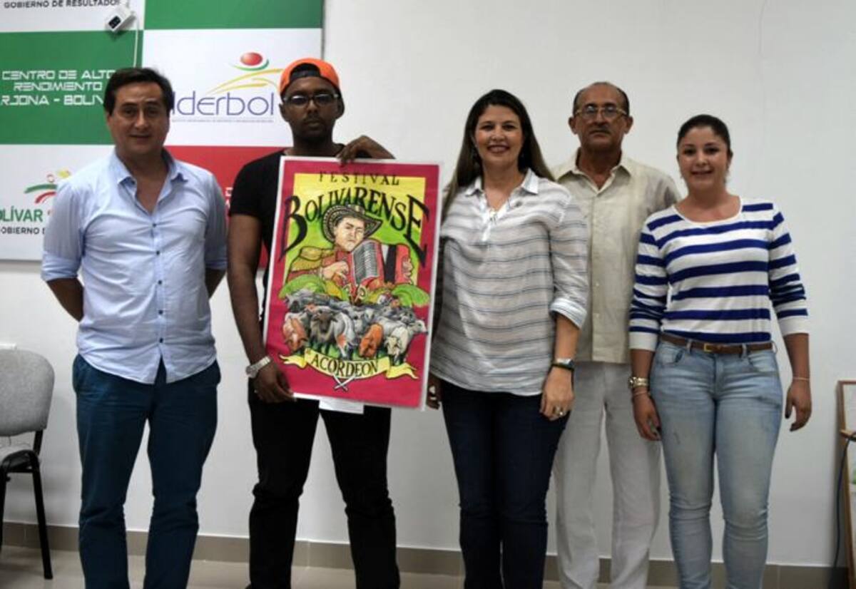 El afiche ganador fue el del diseñador Lemar Herrera Fernández. Cortesía