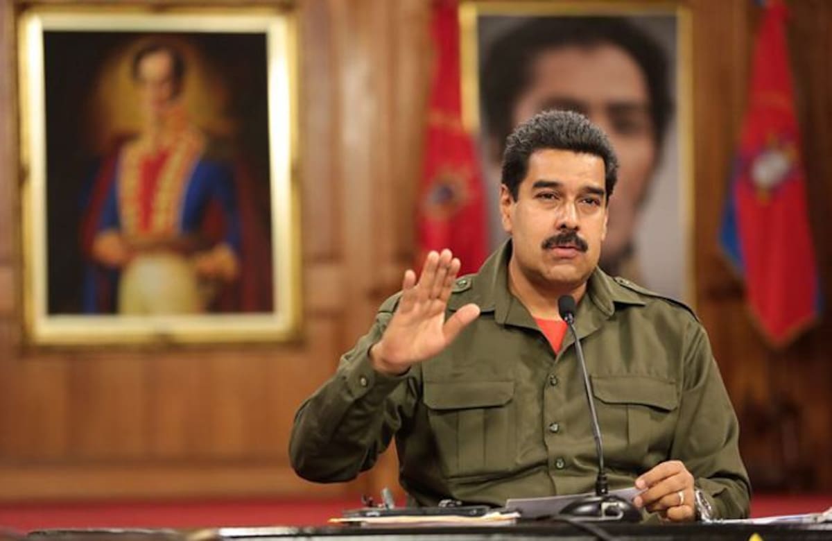 Nicolás Maduro, presidente de Venezuela. COLPRENSA