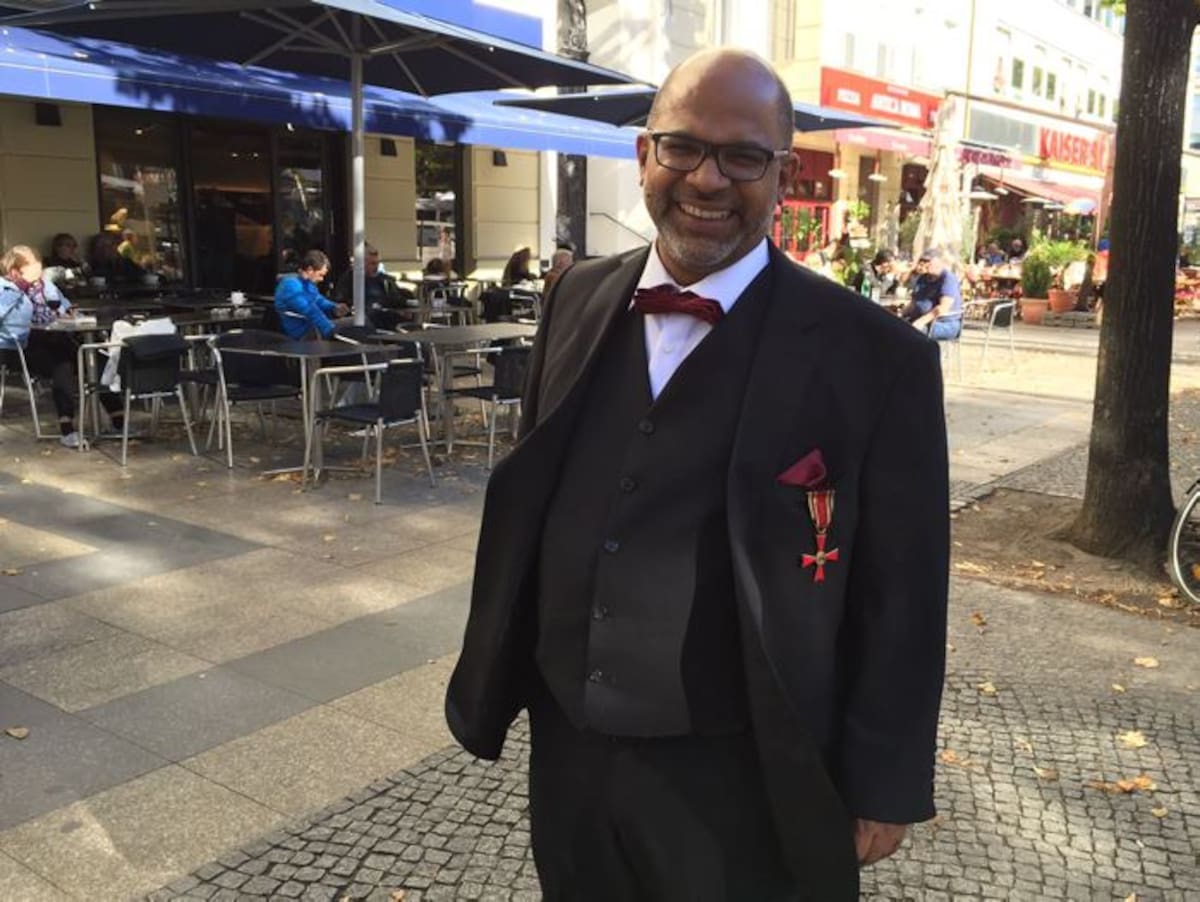 Gino Romero Ramírez, violinista cartagenero. foto cortesía
